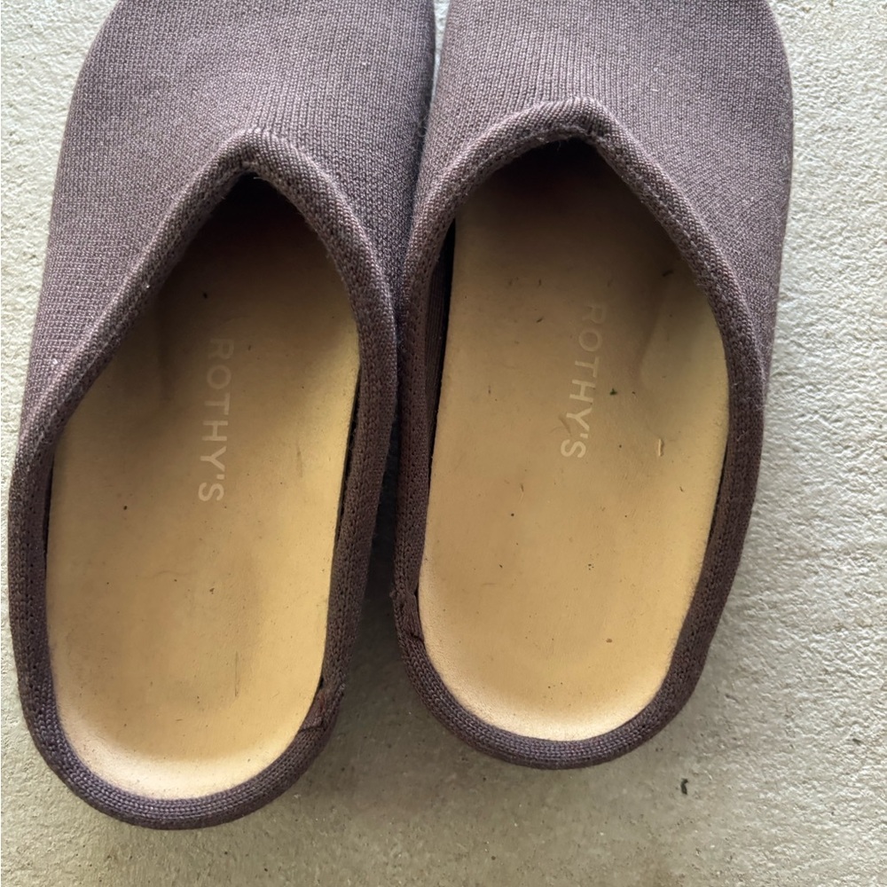 Rothy's Brown Slip-On Shoes
